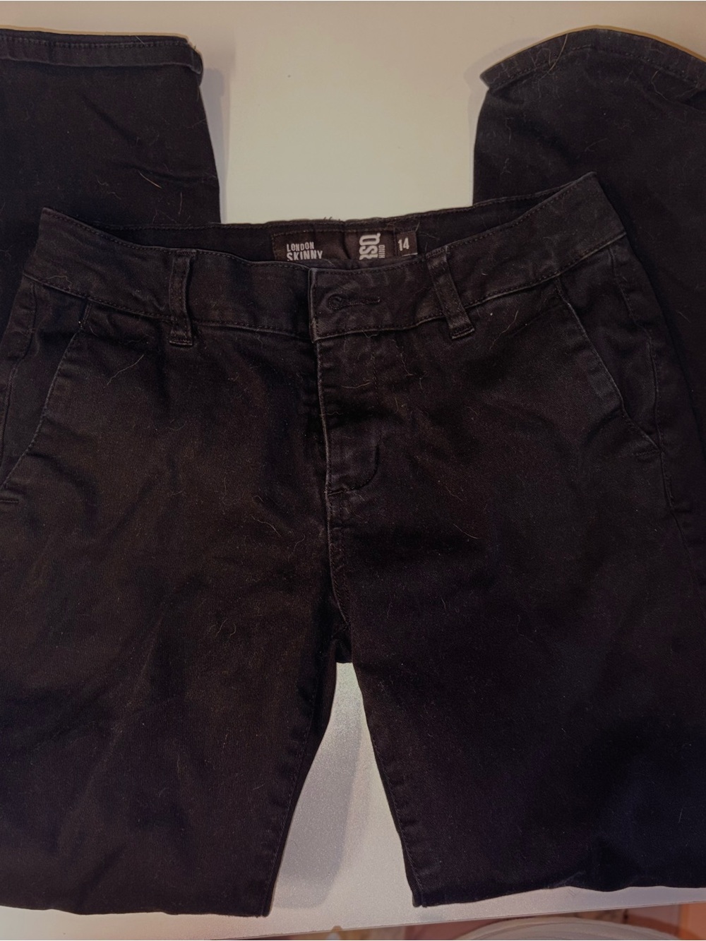RSQ by Tilly London Black Skinny Jeans Size 14